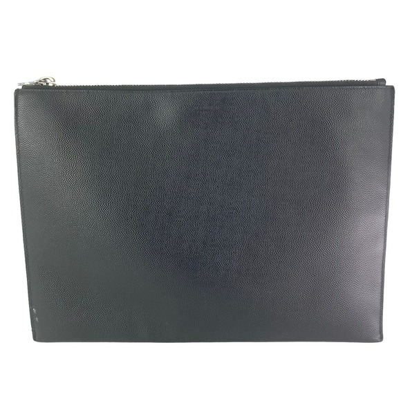 Saint Laurent Clutch Bag Black - Picture 1 of 15